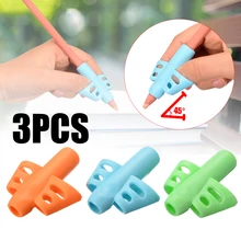 Горячая 3 шт. ручка для письма детский карандаш ручка научный Карандаш Держатель захват для помощи в письме коррекция осанки инструмент