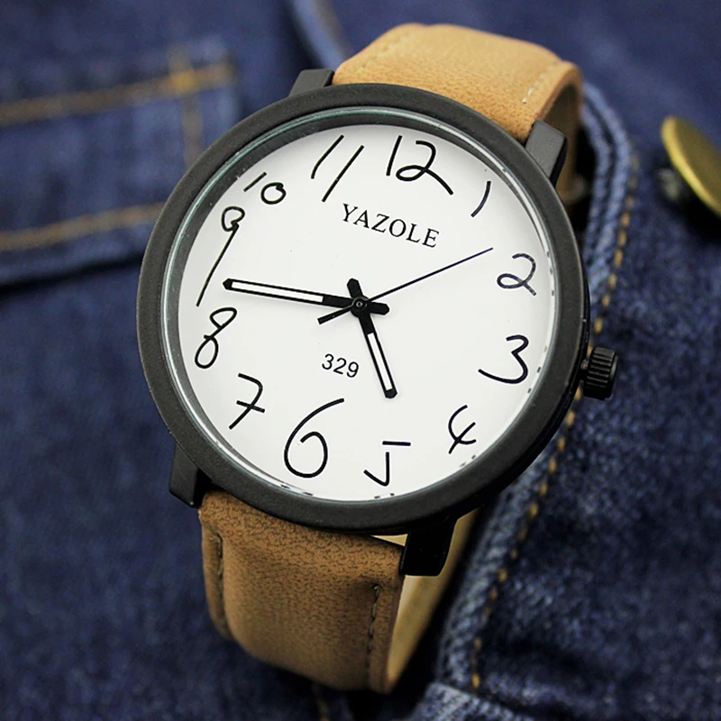 Новинка мужские наручные часы от YAZOLE с подсветкой ведущей марки класса &quotлюкс&quot
