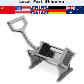 

Stainless Steel Potato Cutter Fruit Vegetable Slicer French Fry Chopper Tool W/4 Blades Kithchen Tool Vegetable Slicer Cutter