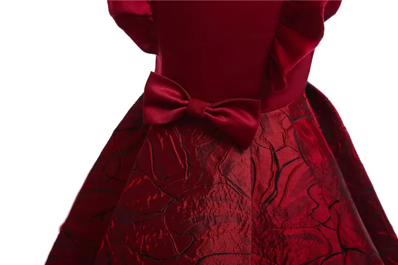 Female Wedding Dress Children's Girls Embroidered Evening Dresses Ball Dance Party Dress New Children's Summer Formal Clothing05