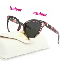 Новинка, солнцезащитные фотохромные очки для чтения, мужские многофокальные очки, прогрессивные очки для чтения, близкие к дальнему виду, УФ NX