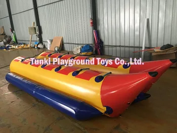 

12 seats durable colorful inflatable banana boat