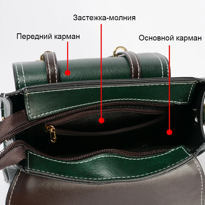  CASMOR Vintage Backpacks Women Classic Old School For Girls Fashion School bag PU Leather High Qual - 1000006577125