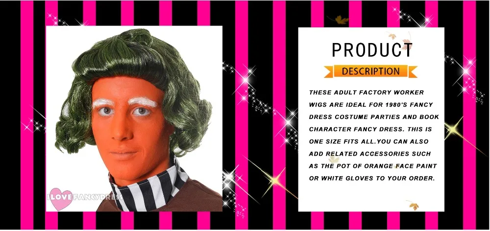 FACTORY WORKER WIG