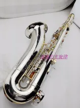 DHL free shipping New High quality Salmer Tenor 54 / B saxophone double reinforcement rugged instrument, nickel-plated