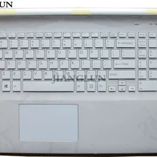 JIANGLUN удобный Упор для рук с устройство с клавиатурой US подсветка с подсветкой с сенсорной панелью для SONY svf152c29m SVF15