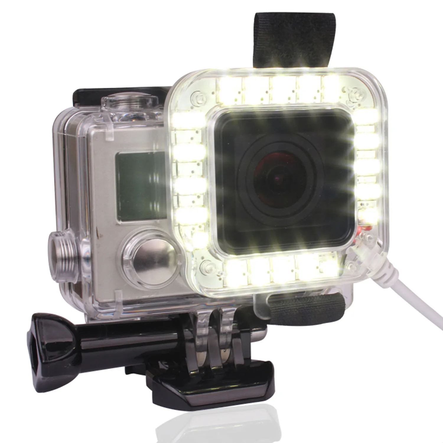 Gosear USB LED Action Camera Shooting Night Flash Fill