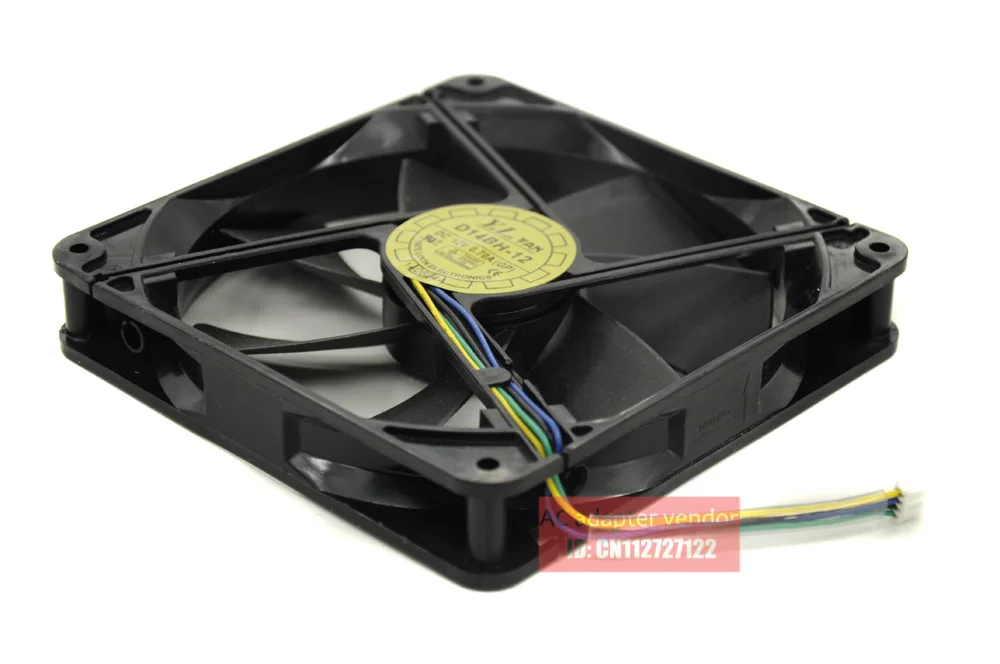 Новый YATE LOON D14BH 12 14025 14 см двойной шарикоподшипник 12V 0.70A 4 провода ШИМ Вентилятор