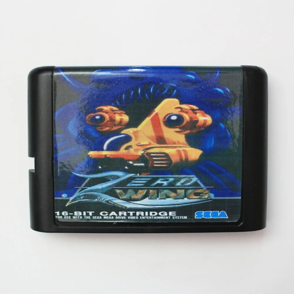 

Zero Wing 16 Bit MD Game Card For Sega Mega Drive For Genesis