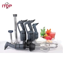 ITOP 500W High Speed Immersion Blender Commercial Heavy Duty Handheld Blender Smoothie Food Mixer Food Processors 110V/220V