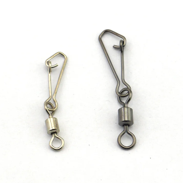 20 Size 8 Matt Black Big eye Swivels for Fishing Tackle weights clips Hair Rigs