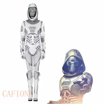 

Cafiona Movie Ant-Man and the Wasp Cosplay Ghost cosplay costume Jumpsuits set high quality custom made