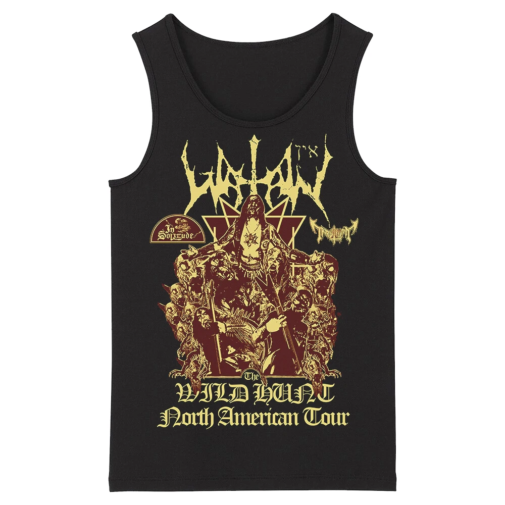 Bloodhoof watain Thrash Metal Grindcore Deathcore мужской топ черный безрукавки Азиатский размер