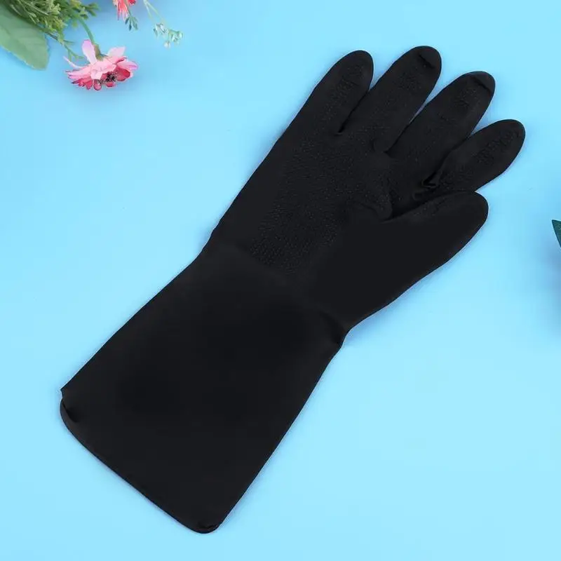 1 пара Выпрямитель для волос завивка волос Парикмахерские термостойкие перчатки черные перчатки для укладки Парикмахерские аксессуары S