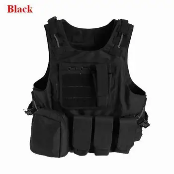 

Tactical vest CS field game protective gear amphibious vest CP BK ACU GREEN MUD MC AT