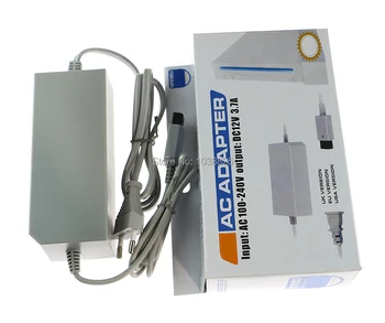 

EU plug AC Adapter Power adapter Cord Cable for Nintendo Wii with package box