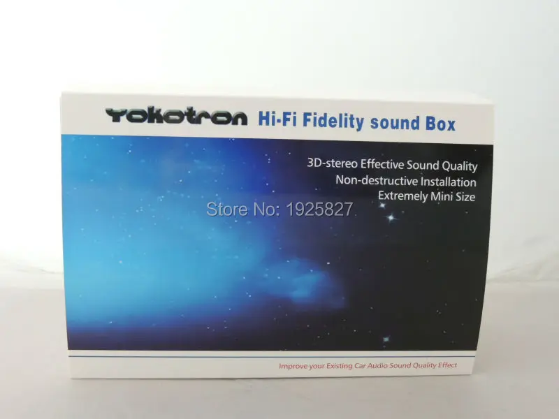 

"YOKOTRON" High Fidelity Sound Box (External) for All Kind of Car Player