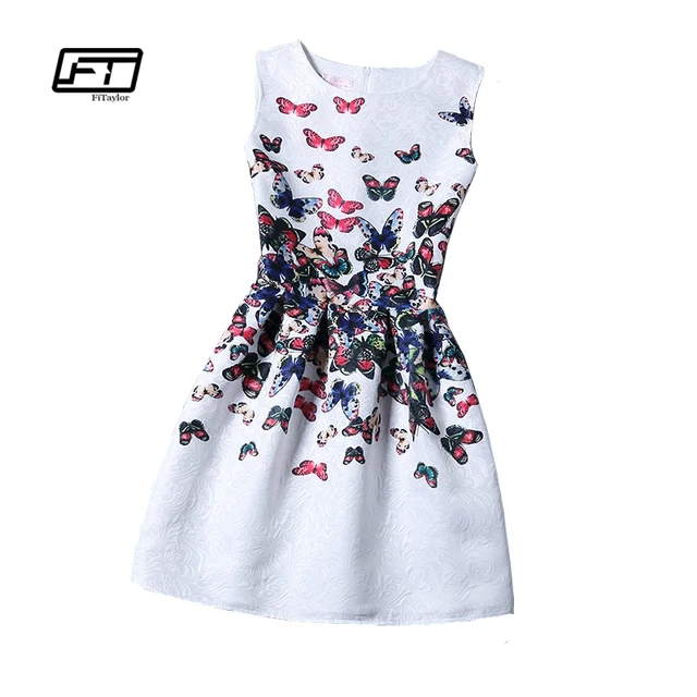 new women printed flower dress sleeveless knee length one piece dress casual slim bodycon korea college vintage dress 1