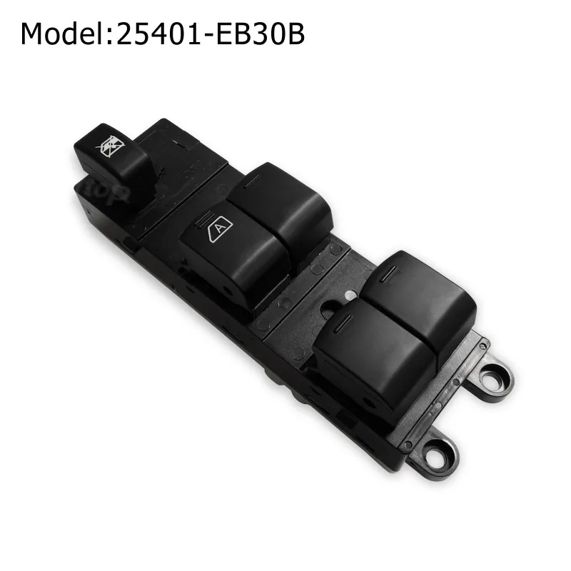 

For Nissan Pathfinder R51 Navara D40 King Cab Pickup Control Switch 25401-EB30B Front Left Power Window Lifter Master 25401EB30B
