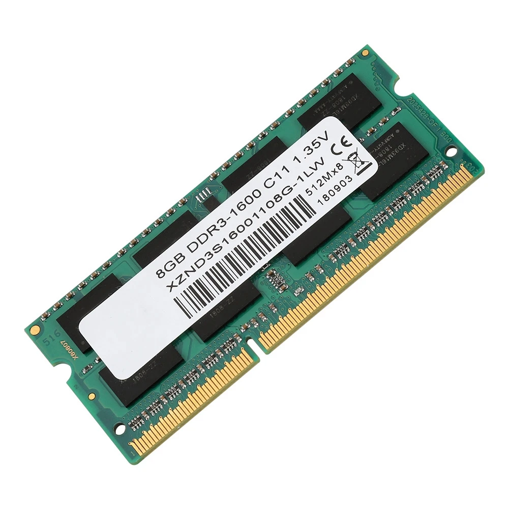Тетрадь компьютер 8 Гб большой Ёмкость DDR3 памяти Оперативная память DDR3 8 Гб 1600 МГц с 1,35 V низшее Напряжение