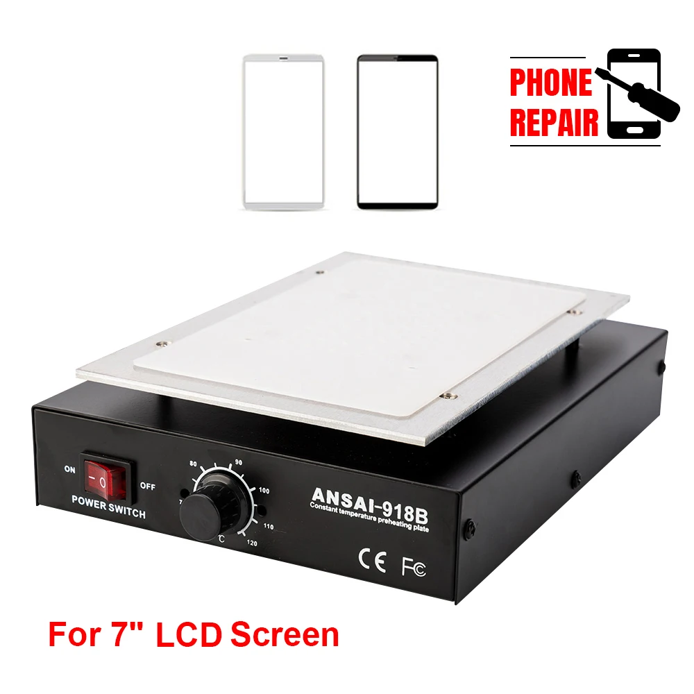 220V LCD Screen Separator Heating Platform For Plate Glass Removal