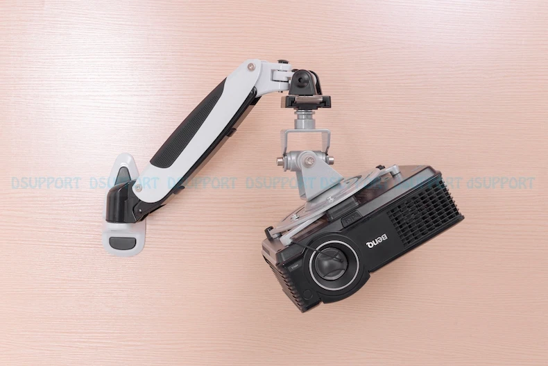 PR03A Aluminum Alloy 360 Degree font b Projector b font Wall Mount Full Motion Retractable Universal