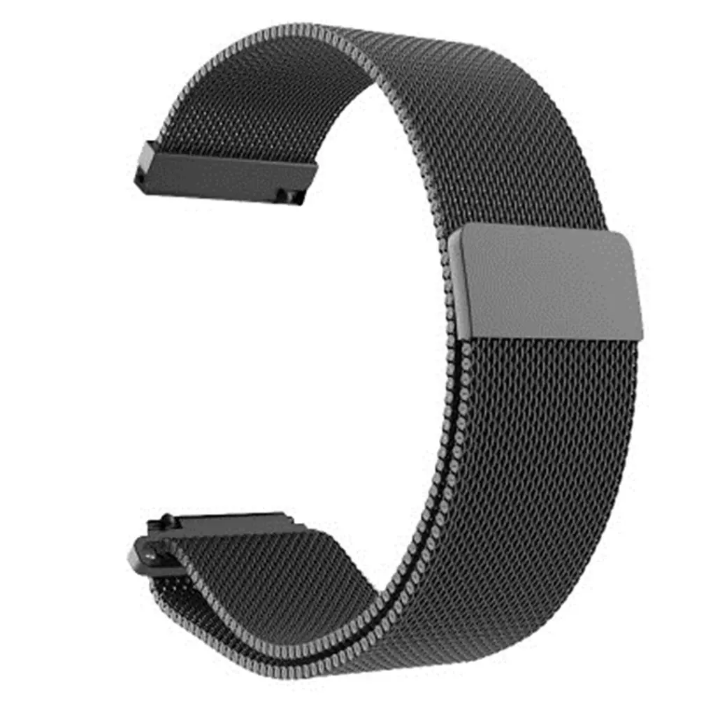 Нержавеющая сталь ремешок для Huami Amazfit Bip Youth 20 мм часы заменить Мужские t Band мужские аксессуары для часов