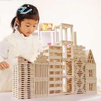 

Wood Building Wooden Tower Blocks Toy For Children Building Blocks Domino Stacker Board Game Educational Assembling Rainbow Toy