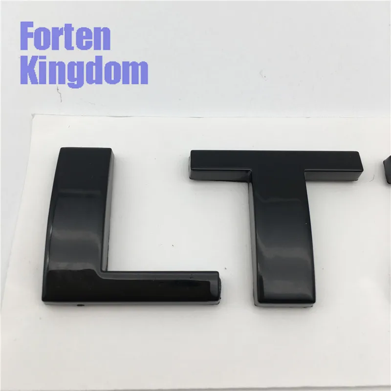 Forten Kingdom 1 шт. автомобиля слово LTZ ABS хром 3D значок в виде буквы крыло или задний багажник именные таблички пользовательская эмблема стикер