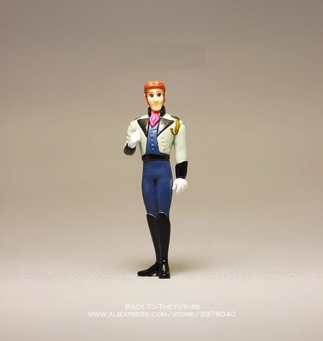 Disney Frozen Prince 7cm action figure Model Anime Doll Decoration PVC Collection Figurine Toys model for children gift
