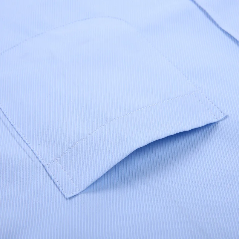 Классический Стиль Для мужчин с длинным рукавом рубашки твёрдые рубашки Цвет с отложным воротником Формальные Рубашки для Для мужчин Для Мужчин's Вок/офисная одежда