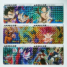 55 шт./компл. супер Dragon Ball-Z имитация Франции стиль героев битва карты Ultra Instinct Гоку Вегета супер игровая коллекция карт