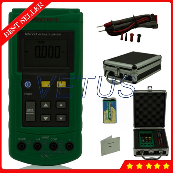 

MS7221 Avometer with multifunction calibrator Measure voltage output process signals