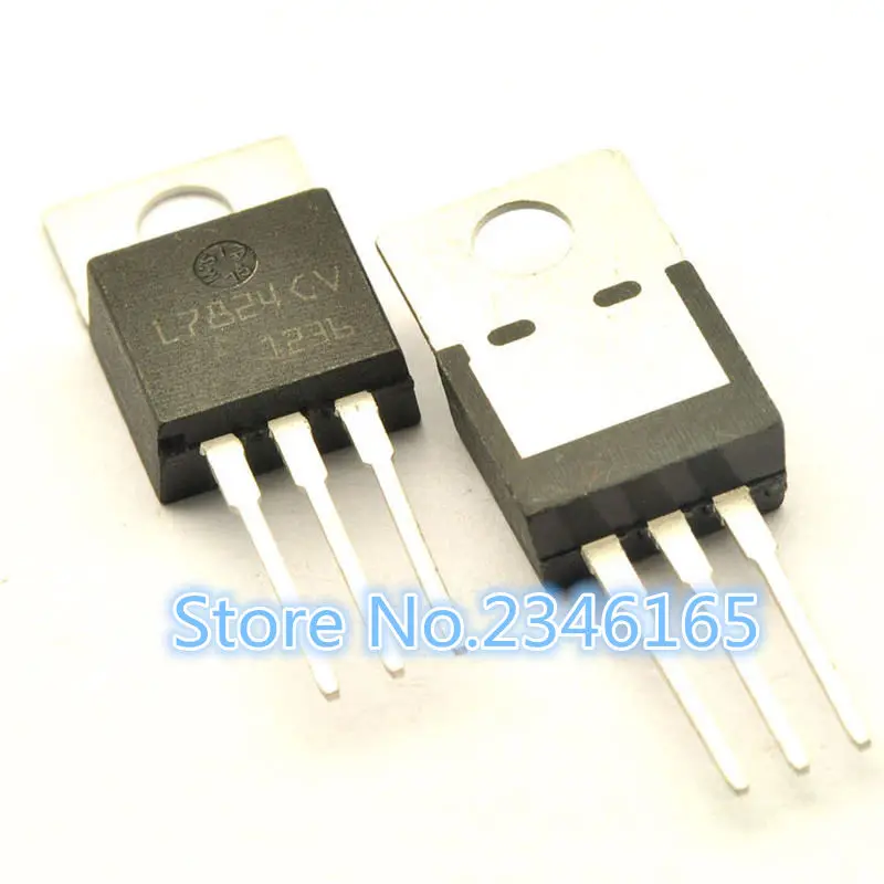 L7824CV TO220 L7824 TO-220 7824 LM7824 MC7824 Новый и оригинальный IC 10 шт. | Электронные компоненты