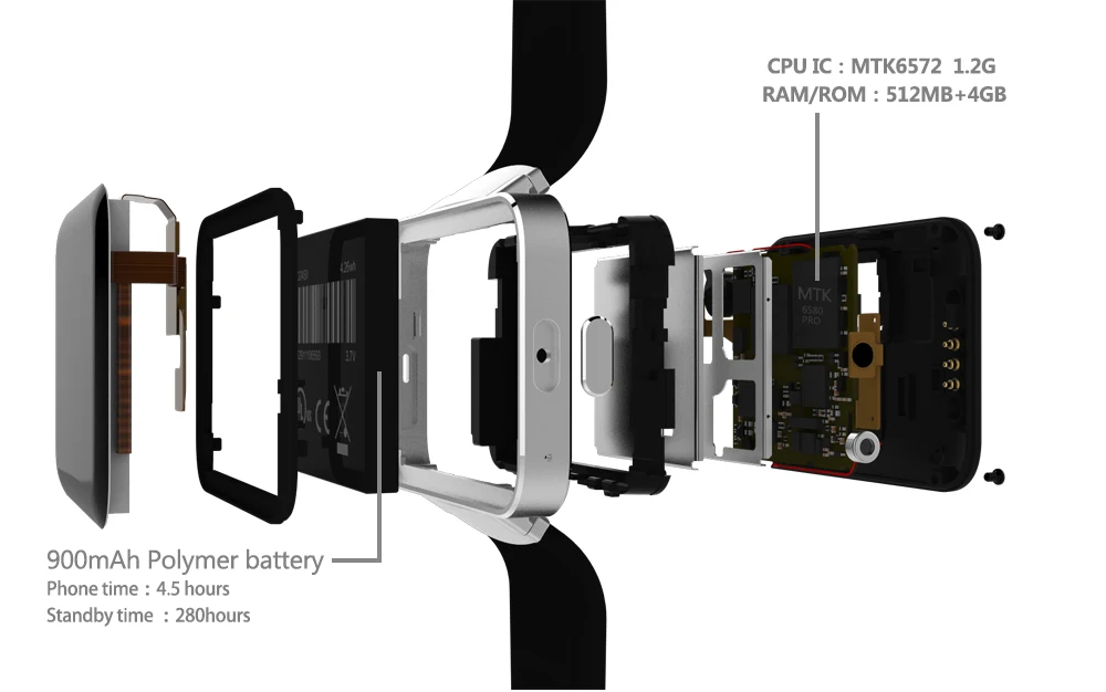 dm98 smartwatch sim card