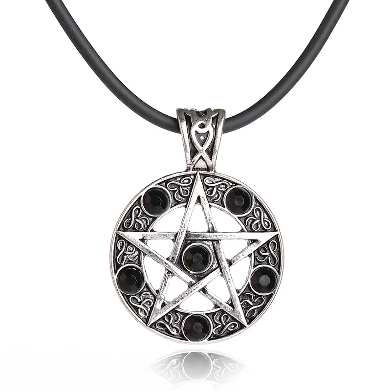 

Satan logo Pentagram Fashion Jewelry Pendant Necklace