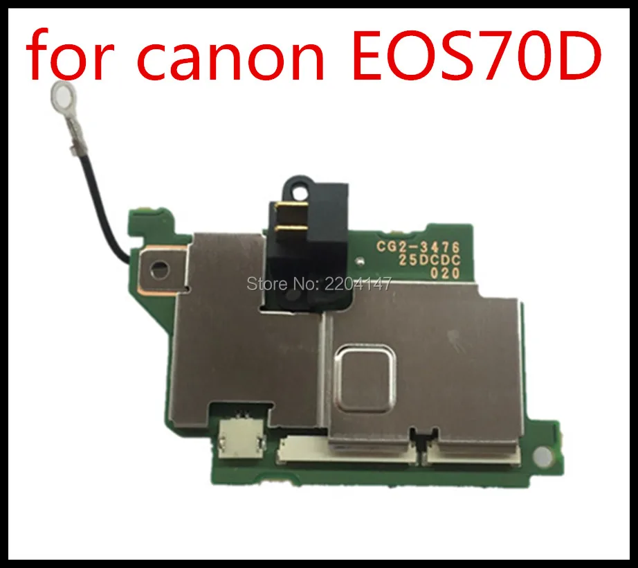 70D плата привода PCB для Canon 70D POWERBOARD 70D плата питания в сборе DC/DC repairPart камера