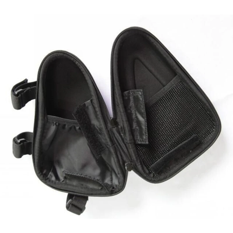 Sale JS 3 Colors Waterproof Triangle Cycling Bicycle Bags Front Tube Frame Bag Mountain Bike Triangle Pouch Frame Holder Saddle Bag 3