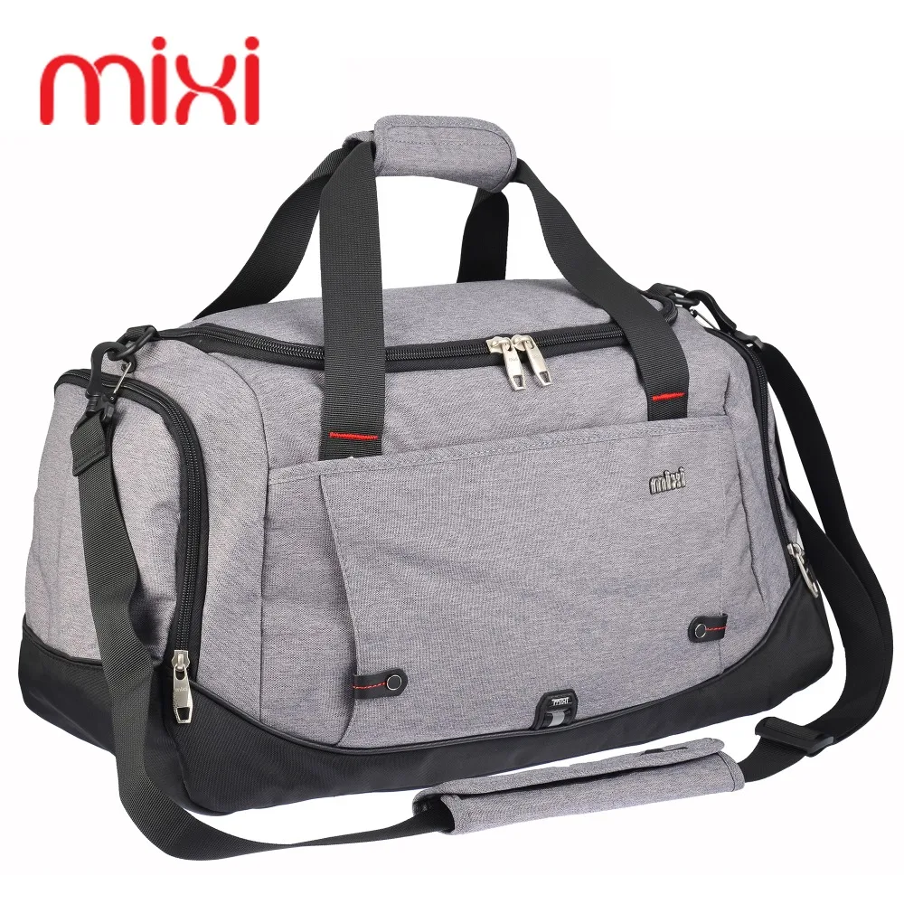 Mixi 39L Polyester Sport Bag Training Gym Bag Men Woman Fitness Bags Durable Multifunction