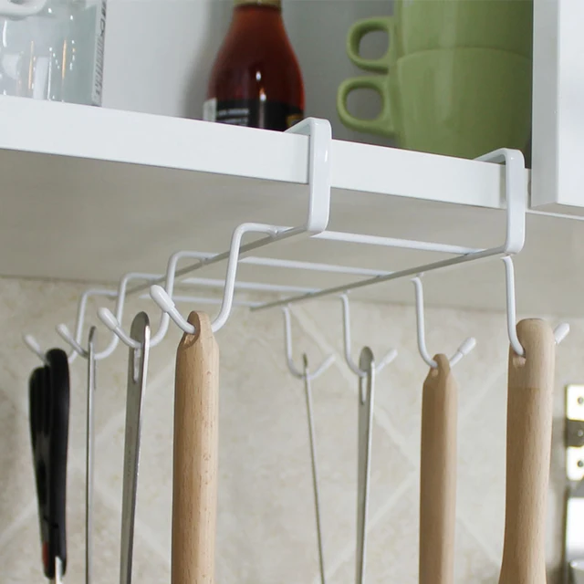 Kitchen Storage Rack Cupboard Hanging Coffee Cup Organizer Closet Kitchen Storage Rack Cupboard Hanging Coffee Cup Organizer Closet Clothes Shelf Hanger Wardrobe Gl Mug Holder