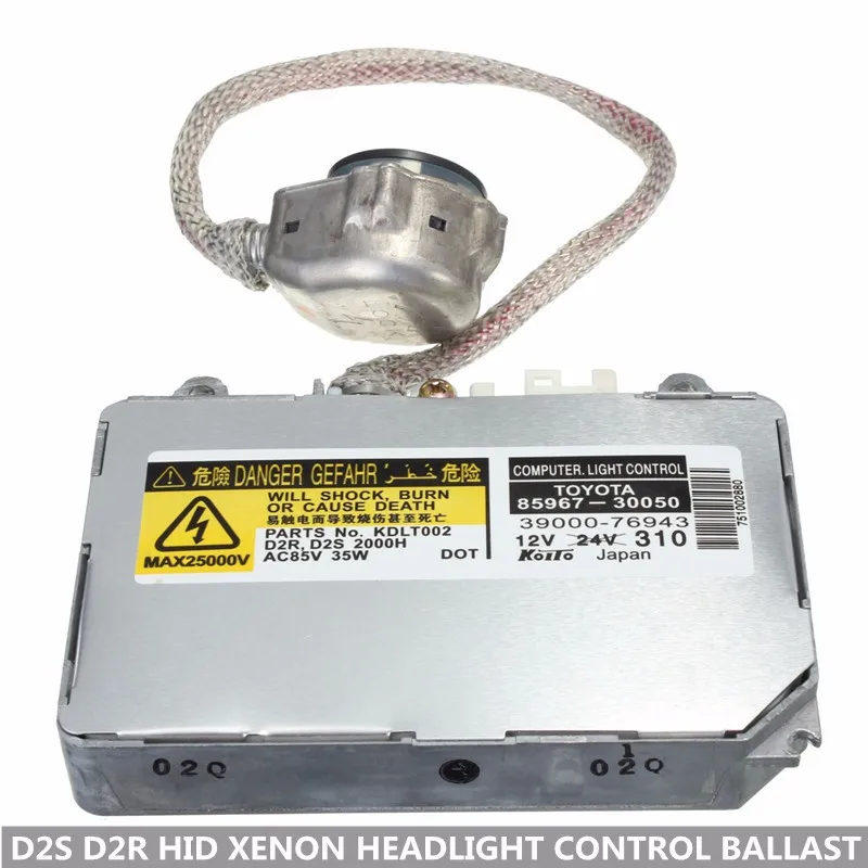 Горячая OEM KDLT002 85967-50020 D2S D2R 35 Вт ксеноновый балласт и воспламенитель для lexus фары 8596750020 фары