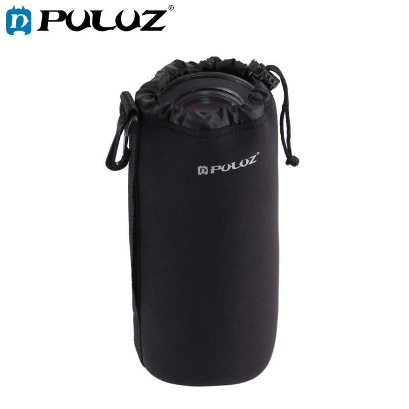 PULUZ неопрена SLR Камера объектива сумка с крюком для Canon/Nikon/sony s размеры XXL: 27 см x 10