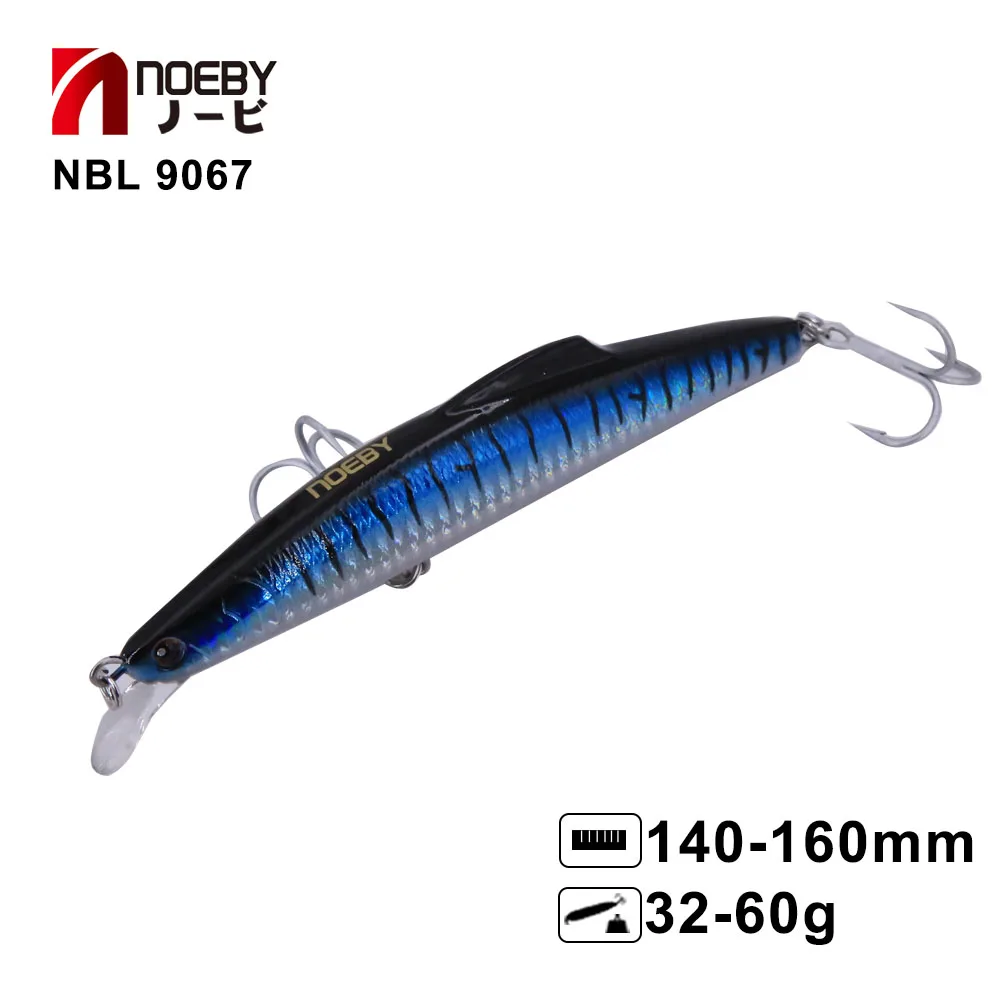 

HUNTHOUSE 2018 Noeby Minnow Depth Wobbling Minnow Floating Lure Hard Bait 60/32g 16/14cm Fishing Wobblers 8 Colors Hunt house