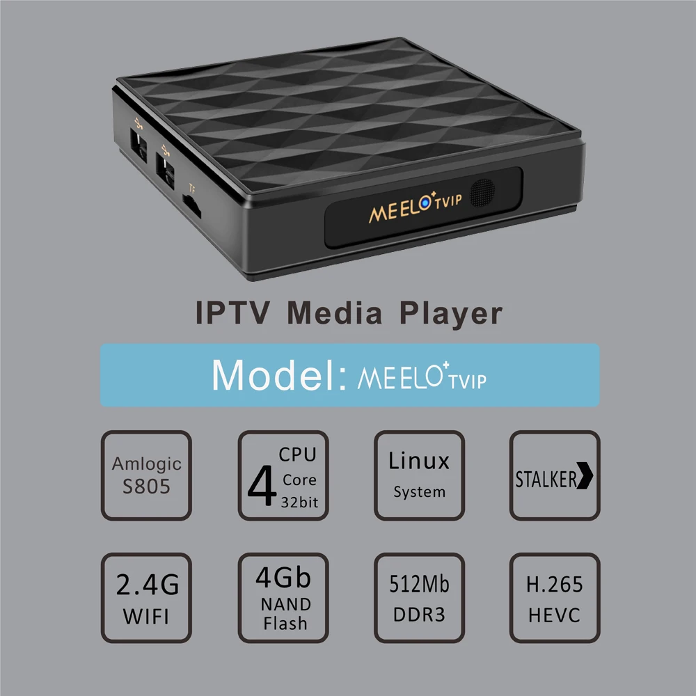 5 шт MEELO TVIP Linux Android Doppio система supporto M3U TVIP IPTVPORTAL Сталкер Smart set top box