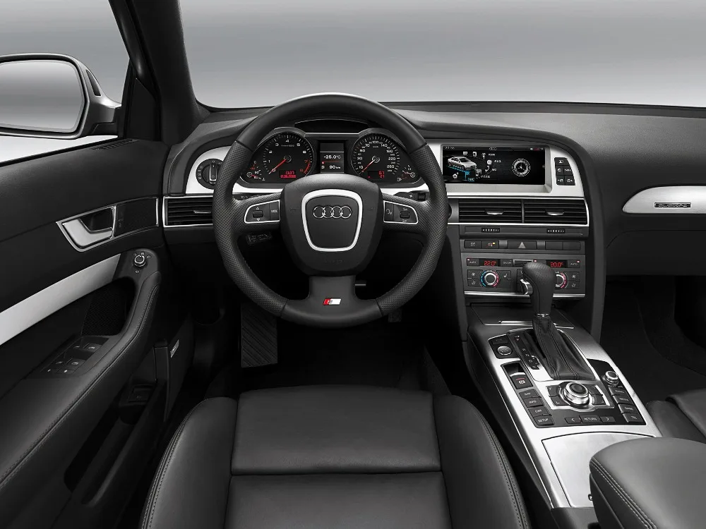 DVD плеер MERRWAY для Audi A6 8 дюйма 2010 2012 мультимедийная навигация приборная