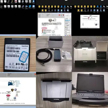 

Latest Verison Vas 5054a Full Chip OKI with ODIS V5.13 Bluetooth VAS5054A Diagnostic Scanner Tool with Laptop cf53 Ready To Use