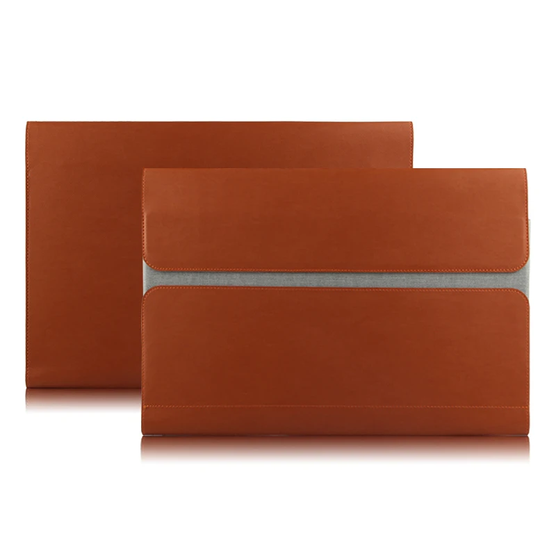 

Laptop Case Cover For MacBook 12" PU Leather Protective Skin Notebook Sleeve Pouch For Macbook Air 13 Pro 13 inch bag +gifts