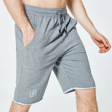 Повседневные мужские шорты летние новые мужские тренажеры фитнес до колена короткие спортивные штаны мужские однотонные штаны для бега и тренировок Бермуды пляжные шорты