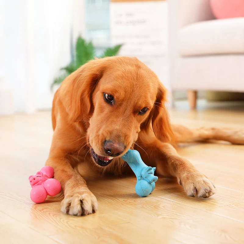 HOOPET Домашние животные товары для животных, собак резина для жевания игрушка смешная Интерактивная