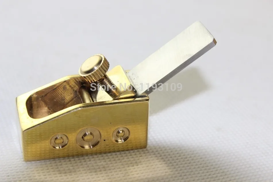 

1pc flat bottom mini brass planes new style, Violin/Viola making tools